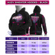 HUDY SWEATER HOODED - BLACK (XXL) - HUDY - 285501XXL