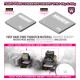 Hudy Lest en tungsten fin 31x26mm - 20g - HUDY - 293087