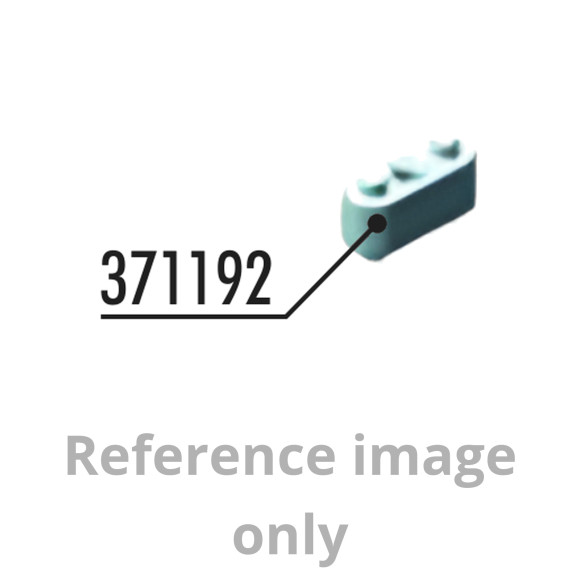 ALU SIDE LINK PLATE LOWER HOLDER WITH 2 PINS - BLACK - XRAY - 371192
