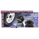 HUDY ALU WHEEL NUT WITH COVER - RIBBED (2) - 293560 - HUDY