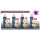 Mousse de filtre a air + huile RC8 (10) - HUDY - 293543