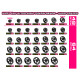 HUDY ALU PINION GEAR - HARD COATED - 17T / 48 - HUDY - 294017