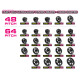 Pignon alu 42 dts 64 dp - HUDY - 294142
