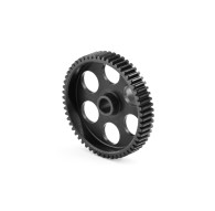 ALU ULTRA-LIGHT PINION GEAR - HARD COATED - 57T / 64 - HUDY - 294157