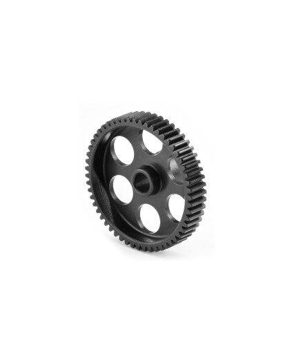 ALU ULTRA-LIGHT PINION GEAR - HARD COATED - 55T / 64 - HUDY - 294155