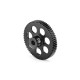 ALU ULTRA-LIGHT PINION GEAR - HARD COATED - 64T / 64 - HUDY - 294164
