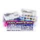 Boite de rangement 10 compart. - Large - HUDY - 298012
