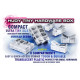 Boite de rangement 8 compart. - Petite - HUDY - 298018