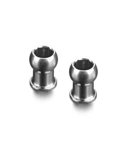 Rotule titane D4.9mm - S5 - 3mm Hex (2) - HUDY - 990101