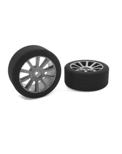Pneus mousses 1/10 - 40 shore - 26mm AV - CORALLY - C-14700-40