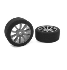 Pneus mousses 1/10 - 42 shore - 26mm AV - CORALLY - C-14700-42