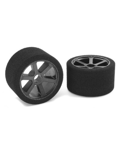 Pneus mousses 1/12 - 30 shore - AV - CORALLY - C-14720-30