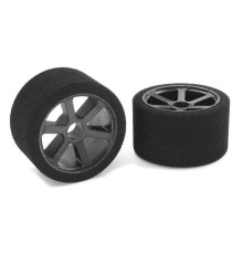 Pneus mousses 1/12 - 32 shore - AV - CORALLY - C-14720-32