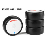 Touring tyres RXA 1/10 V2 - 32 shore (4) - CORALLY - C-14753-32