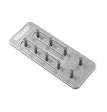 Support pignons M1.0 D5mm - 9 pignons - CORALLY - C-16201