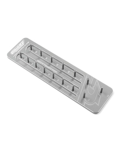 Support pignons M0.6 D3.17mm 15 pignons - CORALLY - C-16202