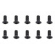 TEAM CORALLY - STEEL SCREWS M3 X 6MM - HEX BUTTON HEAD - 10 - C-30100