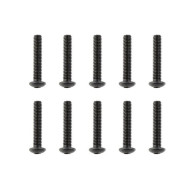 TEAM CORALLY - STEEL SCREWS M3 X 16MM - HEX BUTTON HEAD - 10 - C-3010