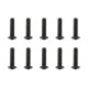 TEAM CORALLY - STEEL SCREWS M3 X 12MM - HEX BUTTON HEAD - 10 - C-3010