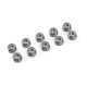 Nylstop alu M2 - Gris - 10pcs - CORALLY - C-31013