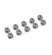 Nylstop alu M2 - Gris - 10pcs - CORALLY - C-31013
