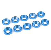 TEAM CORALLY - ALUMINIUM WASHE R - FOR M5 FLAT HEAD SCREWS - - C-3122