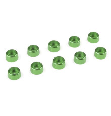 Rondelle alu CHC M3 - Vert - 10 pcs - CORALLY - C-31271