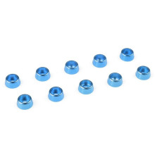 Rondelle alu CHC M2.5 - Bleu - 10 pcs - CORALLY - C-31264