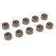 Rondelle alu CHC M4 - Gris - 10 pcs - CORALLY - C-31283