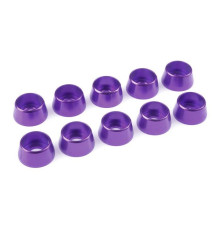 Rondelle alu CHC M5 - Violet - 10 pcs - CORALLY - C-31292