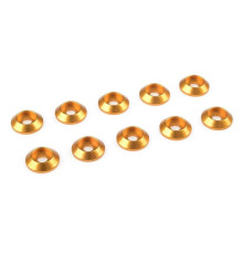 Rondelle alu BHC M3 - Or - 10 pcs - CORALLY - C-31300