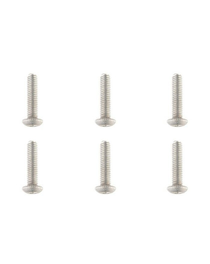 TEAM CORALLY - TITANIUM SCREWS M3 X 12MM - HEX BUTTON HEAD - - C-3402