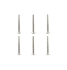 TEAM CORALLY - TITANIUM SCREWS M3 X 25MM - HEX BUTTON HEAD - - C-3402