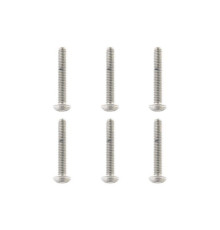 TEAM CORALLY - TITANIUM SCREWS M4 X 25MM - HEX BUTTON HEAD - - C-3404