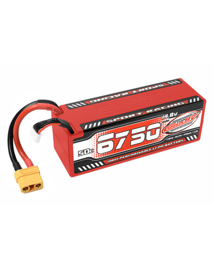 TEAM CORALLY - SPORT RACING 50 C LIPO BATTERY - 6750MAH - 14. - C-494