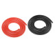 Fil Noir et Rouge 14AWG D3.5mm - 2x1m - CORALLY - C-50122