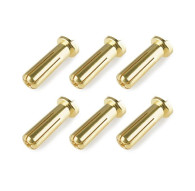 TEAM CORALLY - BULLIT CONNECTO R 5.0MM - MALE - SOLID TYPE - - C-5015