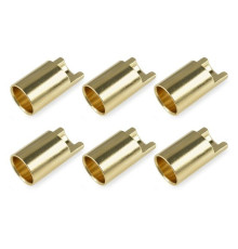 Prise femelle 6.5mm - 6 pcs - CORALLY - C-50164