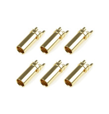 Prise femelle 5.0mm - 6 pcs - CORALLY - C-50163