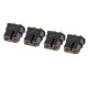 TEAM CORALLY - TC PRO CONNECTO R 3.5MM - GOLD PLATED CONNECTO - C-501