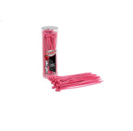 TEAM CORALLY - STRAP-IT - CABL E TIE RAPS - PINK - 2.5X100MM - C-5050