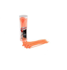 Collier rilsan Orange 2.5x100mm 50 pcs - CORALLY - C-50503