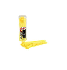Collier rilsan Jaune 2.5x100mm - 50 pcs - CORALLY - C-50505