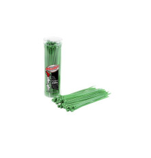 Collier rilsan Vert 2.5x100mm - 50 pcs - CORALLY - C-50502