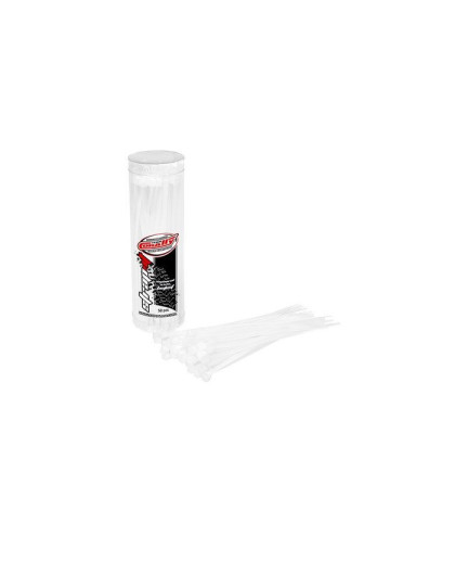 TEAM CORALLY - STRAP-IT - CABL E TIE RAPS - NATURAL - 2.5X100 - C-505