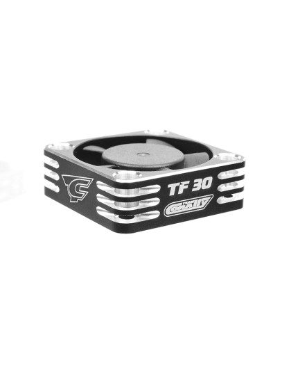 Ventilateur Alu 30mm Noir/Gris - Prise BEC - CORALLY - C-53110-2
