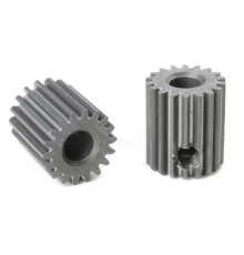 Pignon 18T Alu étroit - 64 DP - D3.17mm - CORALLY - C-70318