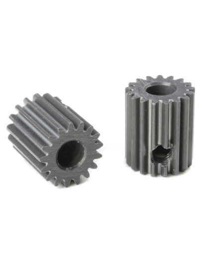 Pignon 17T Alu étroit - 64 DP - D3.17mm - CORALLY - C-70317