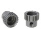 Pignon 24T Alu étroit - 64 DP - D3.17mm - CORALLY - C-70324