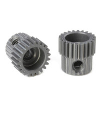 Pignon 22T Alu étroit - 64 DP - D3.17mm - CORALLY - C-70322